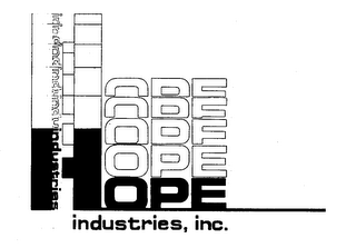 HOPE INDUSTRIES trademark
