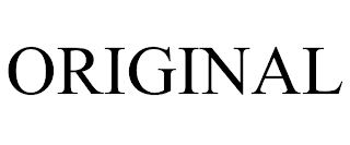 ORIGINAL trademark