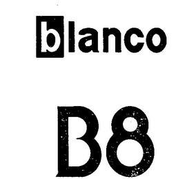BLANCO B8 trademark