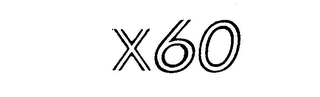 X60 trademark