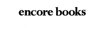 ENCORE BOOKS trademark