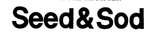 SEED & SOD trademark