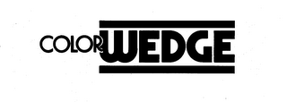 COLOR WEDGE trademark