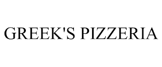 GREEK'S PIZZERIA trademark