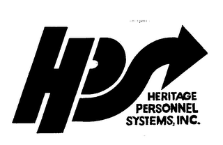 HP HERITAGE PERSONNEL SYSTEMS, INC. trademark
