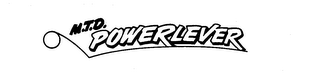M.T.D. POWER LEVER trademark