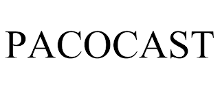 PACOCAST trademark