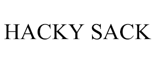 HACKY SACK trademark