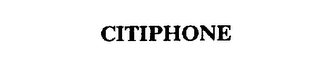 CITIPHONE trademark