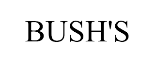 BUSH'S trademark