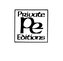 PRIVATE EDITIONS PE trademark