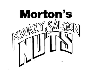 MORTON'S KWAZY SALOON NUTS