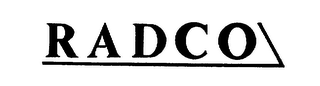 RADCO trademark