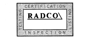 RADCO, trademark