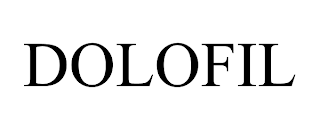 DOLOFIL trademark