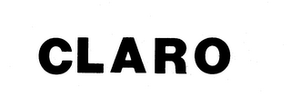 CLARO trademark