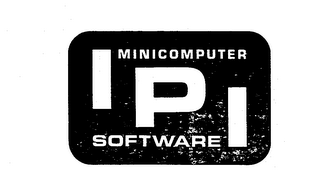 IPI MINICOMPUTER SOFTWARE