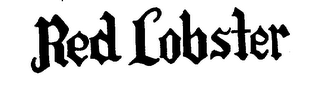 RED LOBSTER trademark