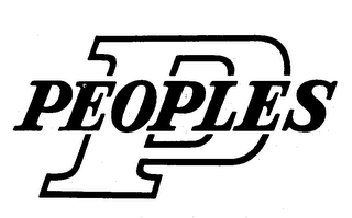 P PEOPLES trademark