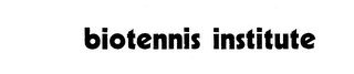 BIOTENNIS INSTITUTE