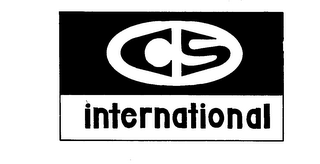 CS INTERNATIONAL trademark