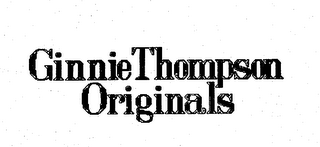 GINNIE THOMPSON ORIGINALS