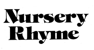 NURSERY RHYME trademark
