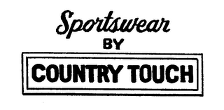 SPORTSWEAR BY COUNTRY TOUCH