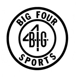 BIG 4 BIG FOUR SPORTS trademark