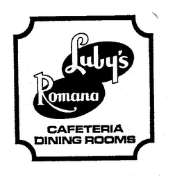 LUBY'S ROMANA CAFETERIA DINING ROOMS