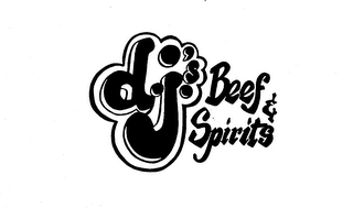 DJ'S BEEF & SPIRITS trademark
