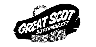 GREAT SCOT SUPERMARKET trademark