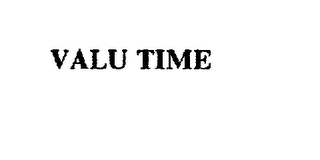 VALU TIME trademark