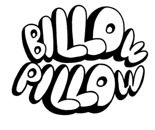 BILLOW PILLOW trademark