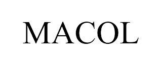 MACOL trademark