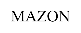 MAZON trademark