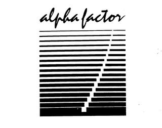 ALPHA FACTOR