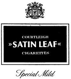 C COURTLEIGH SATIN LEAF CIGARETTES SPECIAL MILD