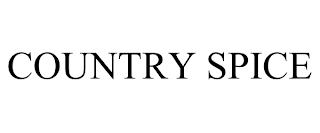 COUNTRY SPICE trademark