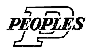 P PEOPLES trademark