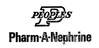 P PEOPLES PHARM-A-NEPHRINE