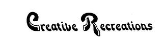 CREATIVE RECREATIONS trademark