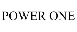 POWER ONE trademark