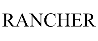 RANCHER trademark