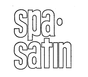 SPA. SATIN