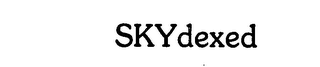 SKYDEXED trademark