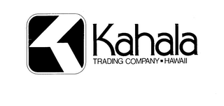 KAHALA TRADING COMPANY.HAWAI