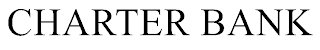 CHARTER BANK trademark