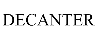 DECANTER trademark