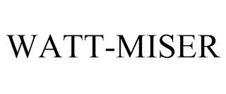 WATT-MISER trademark